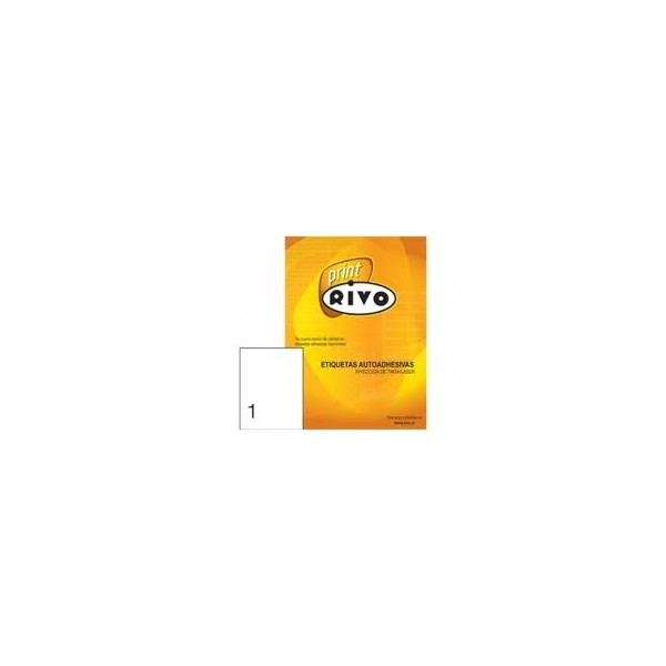 ETIQUETA RIVO 279 X 216 25 UND 25 HJS RC201