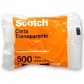 SCOTCH 3M 500 TRANSPARENTE 18X30MT