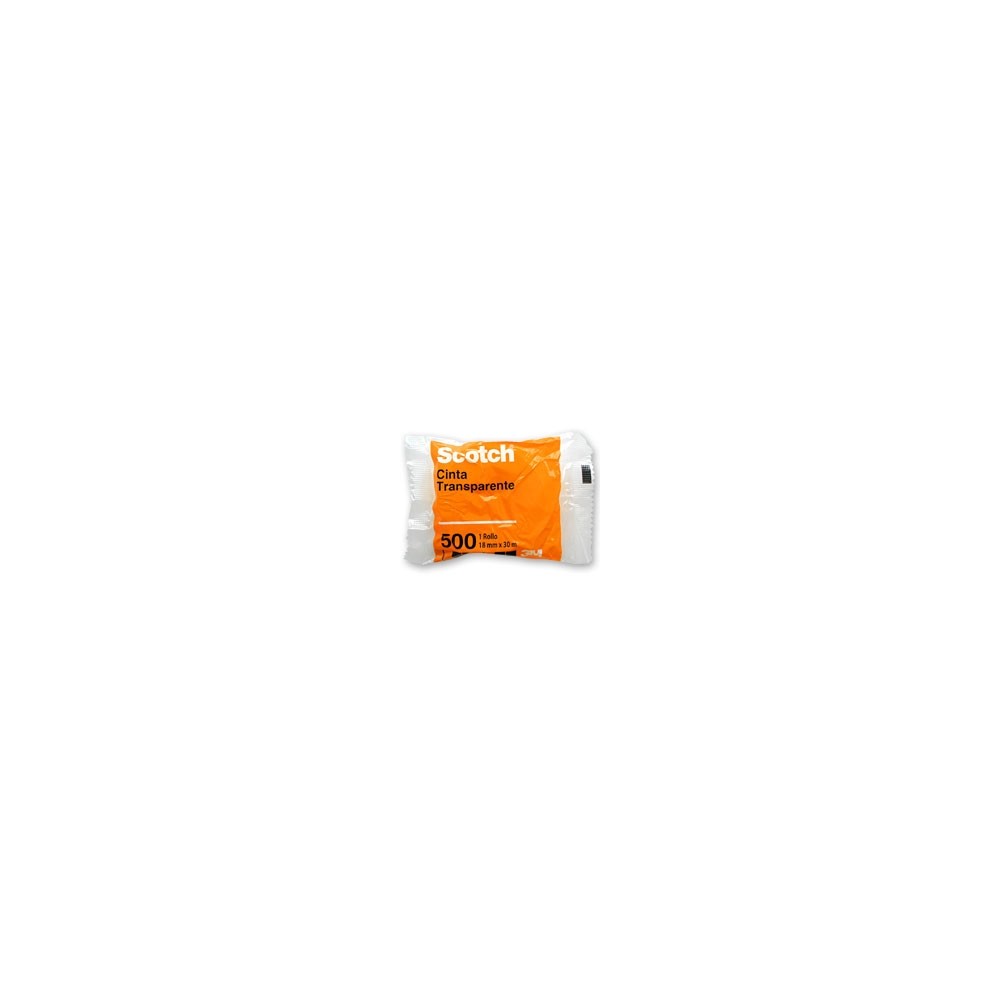 SCOTCH 3M 500 TRANSPARENTE 18X30MT SCOTCH 3M 500 TRANSPARENTE 18X30MT