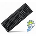 TECLADO USB/PS2 ERGONOMETRICO KENSINGTON ANTIDERRAME K64370