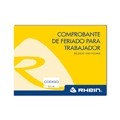 COMPROBANTE DE FERIADO TRABAJADOR RHEIN 327-245