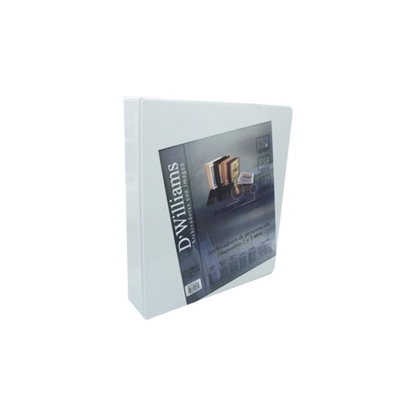 ARCHIVADOR PRESENTACION OFICIO 2" 3 AROS DW BLANCO