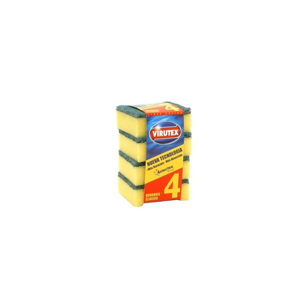 ESPONJA ABRASIVA VIRUTEX 4 UND