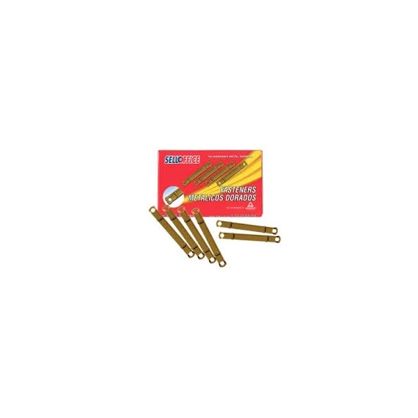 ACCOCLIPS METALICO 50 UND SELLOFFICE DORADO
