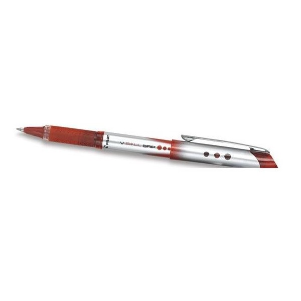 LAPIZ TINTA PILOT VBALL 0.7 ROJO GRIP FINE