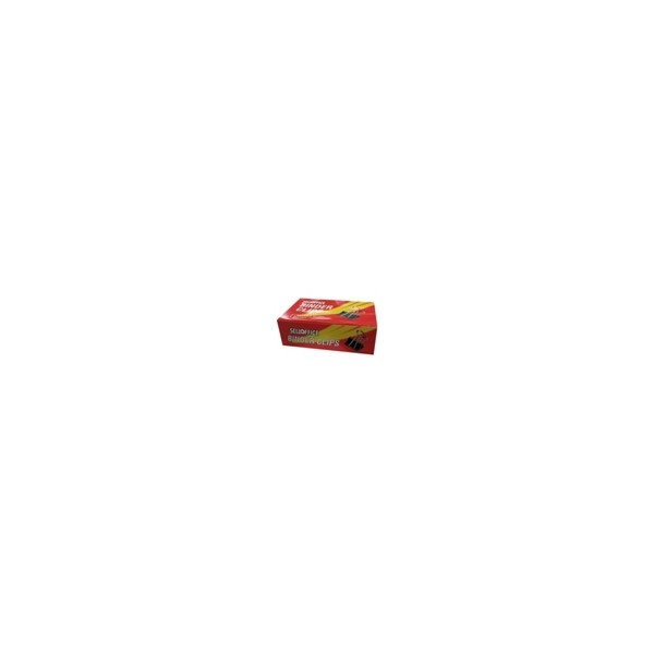 DOBLE CLIPS NEGROS 51MM SELLOFFICE 12 UND