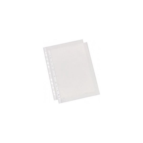 FUNDA PLASTICA OFICIO 100 UND LOMO BLANCO ADIX    