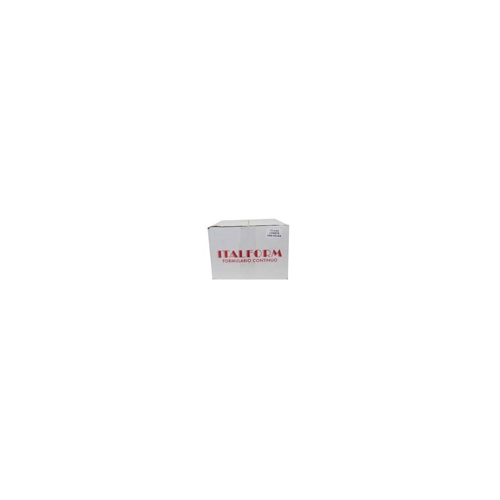 FORMULARIO CONTINUO 11 X 9.5 DUPLICADO ITALFORM 1000H FORMULARIO CONTINUO 11 X 9.5 DUPLICADO ITALFORM 1000H