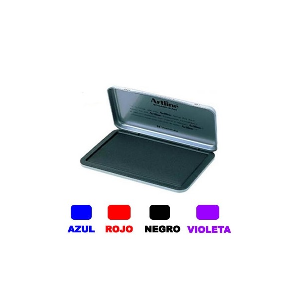 TAMPON ARTLINE N1 NEGRO STAMP GRANDE 67 X 106