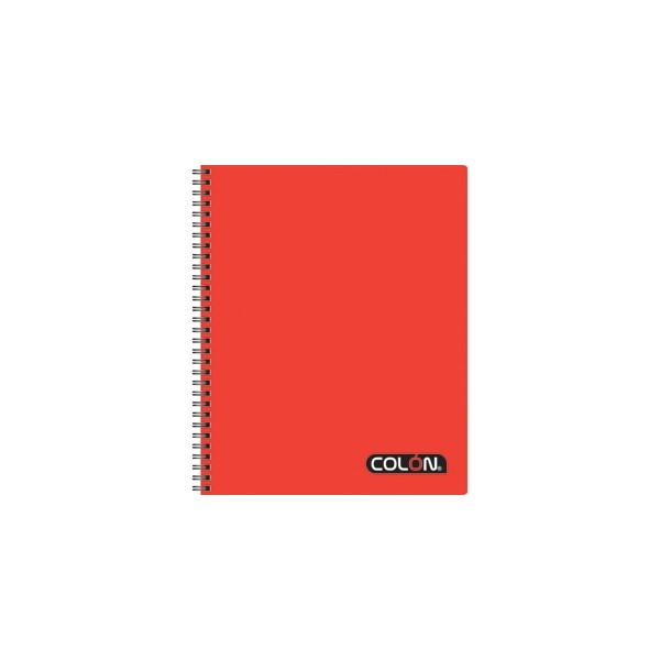 CUADERNO UNIV MAT 7MM COLON 100 HJS LISO
