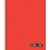 CUADERNO UNIV MAT 7MM COLON 100 HJS LISO