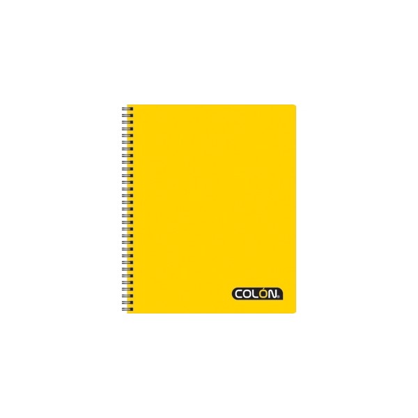 CUADERNO UNIV MAT 7MM COLON 100 HJS LISO