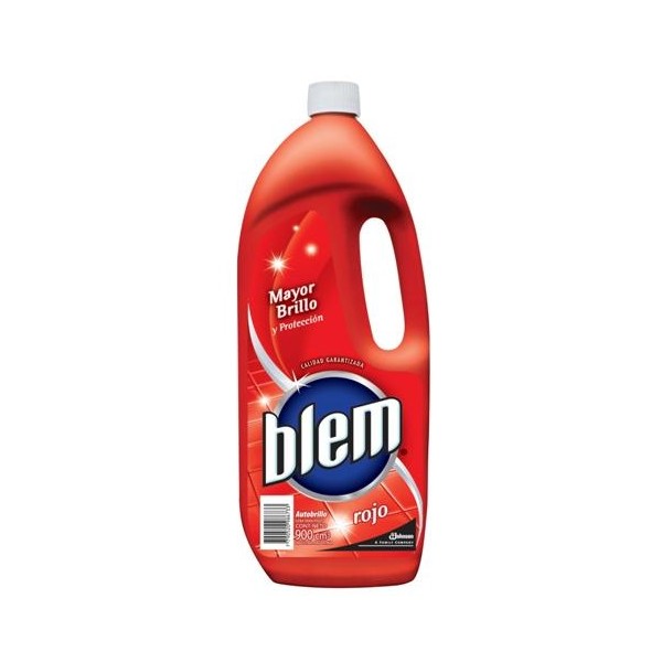CERA LIQUIDA BLEM 900 CC ROJO AUTOBRILLO