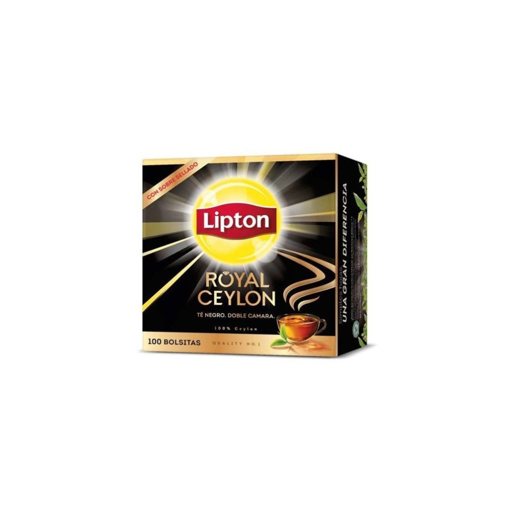 TE LIPTON ROYAL ETIQUETA NEGRA 100 BOLSITAS TE LIPTON ROYAL ETIQUETA NEGRA 100 BOLSITAS