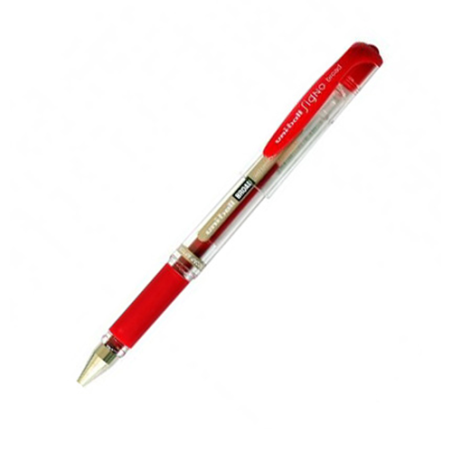 LAPIZ UNIBALL SIGNO UM-153 ROJO GRIP