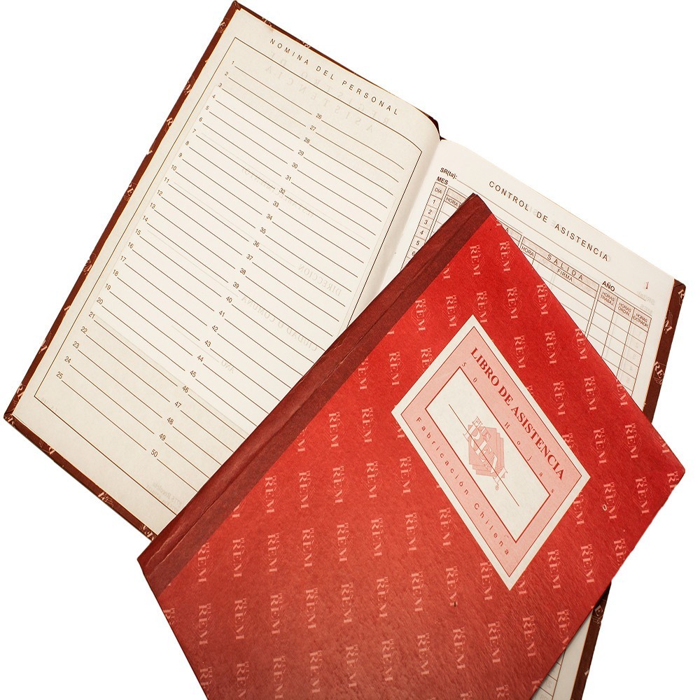 LIBRO ASISTENCIA 50 HJS REM MAX