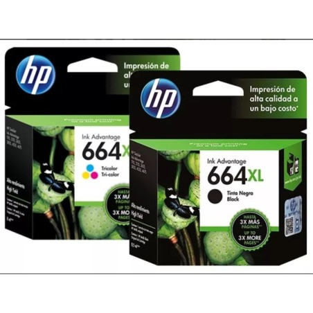 CARTRIDGE HP 664XL COLOR 8ML 330 PAG