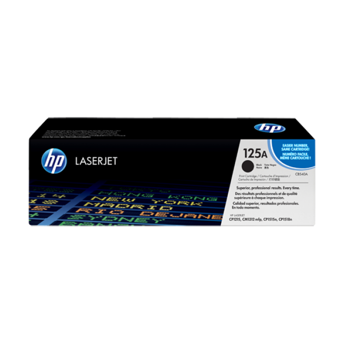 TONER HP CB540A NEGRO N125A...