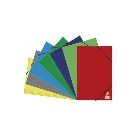 CARPETA C/ELASTICO CARTON PLATA BUHO 5007