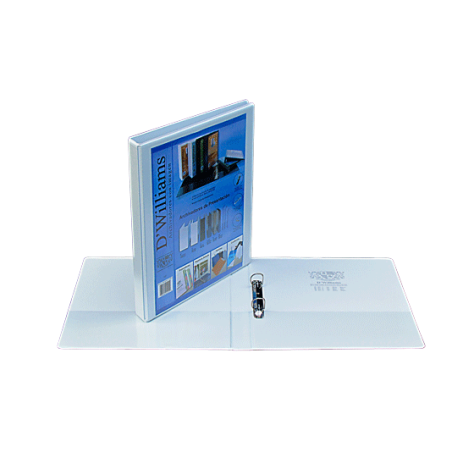 ARCHIVADOR PRESENTACION A-4 0.5" 2 AROS DW BLANCO