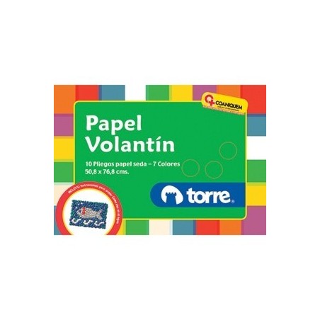 BOLSON PAPEL VOLANTIN 10 PLIEGOS TORRE. 23350i
