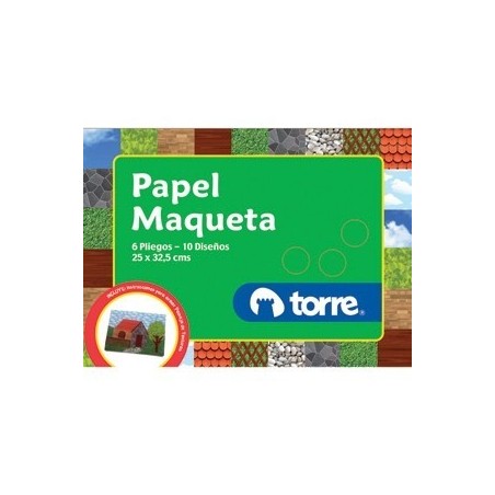 BOLSON PAPEL MAQUETA 6 PLIEGOS TORRE.i
