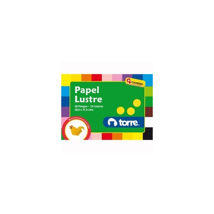 CARPETA PAPEL LUSTRE 20 HJ...