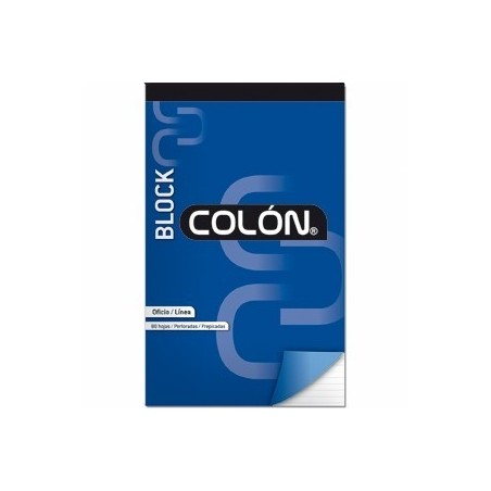 BLOCK OFICIO COMPOSICION 80 HJS COLON 11654i