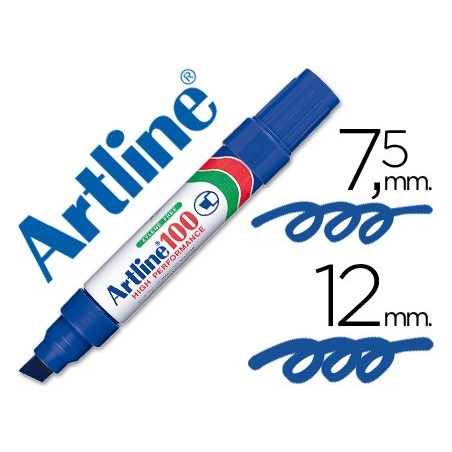 PLUMON PERMANENTE ARTLINE 100 JUMBO AZUL P.BISELA