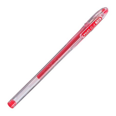 LAPIZ TINTA GEL 1.0 PILOT G-1 ROJO BLG1-10