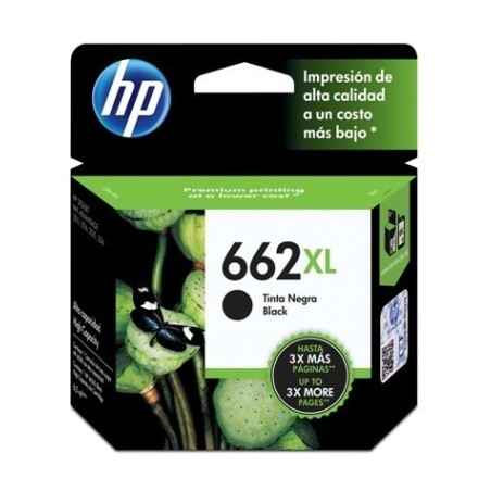 CARTRIDGE HP N662XL CZ105 NEGRO 23ML 360 PAGi