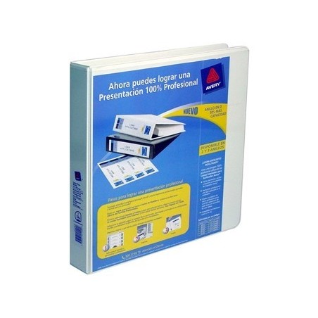 ARCHIVADOR PRESENTACION OFICIO 1.5" 3 AROS DW BLANCO