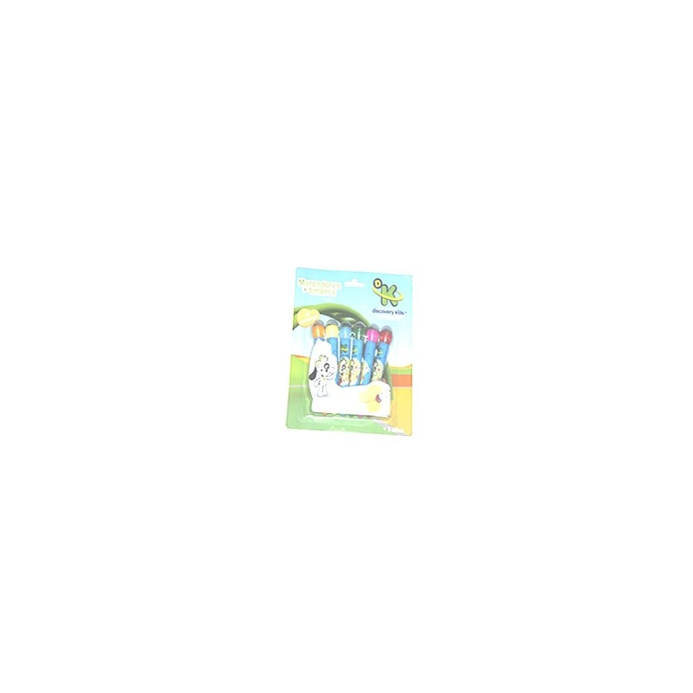PLUMONES COLOR 6 COL DISCOVERY KIDS TIMBRESi
