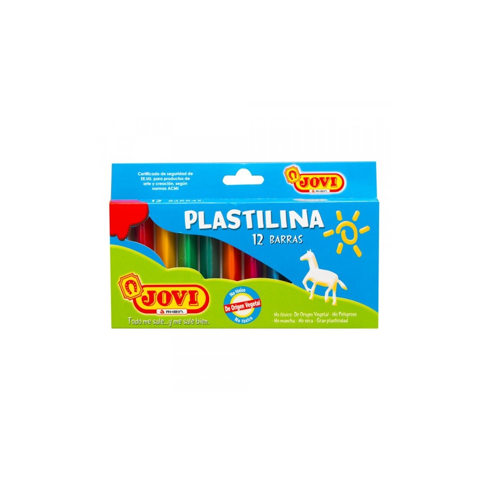 PLASTICINA 12 COL JOVI 372315