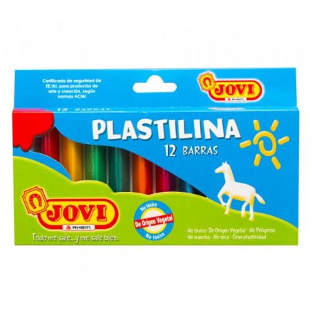 PLASTICINA 12 COL JOVI  372315