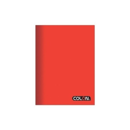CUADERNO COLLEGE 80HJ 5MM AUCA LISO ROJO 24541i