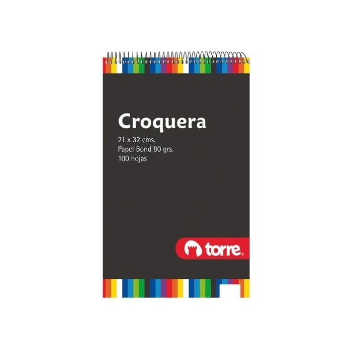 CROQUERA 21 X 27 CARTA...