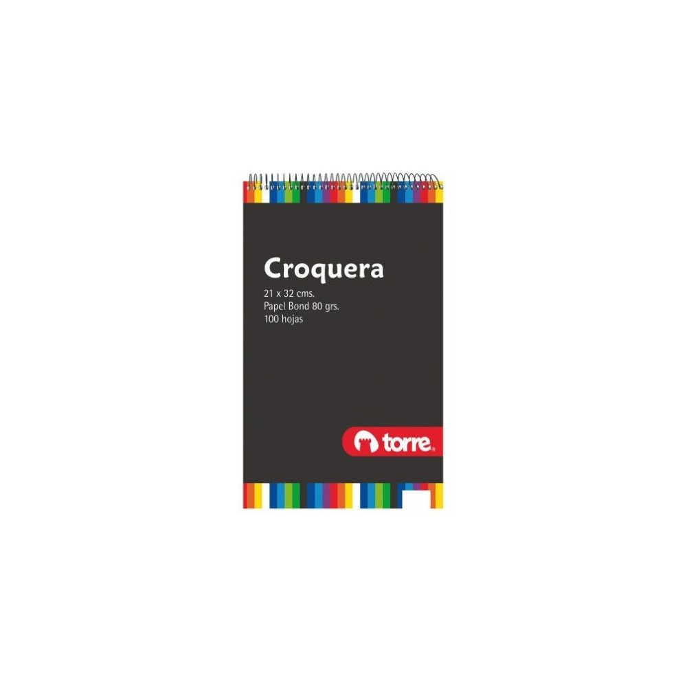 CROQUERA 21 X 27 CARTA TORRE. 100HJS 23120i