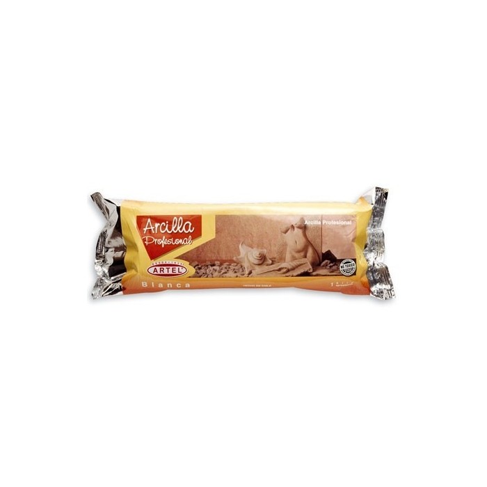 ARCILLA 1KG BLANCA ARTELi