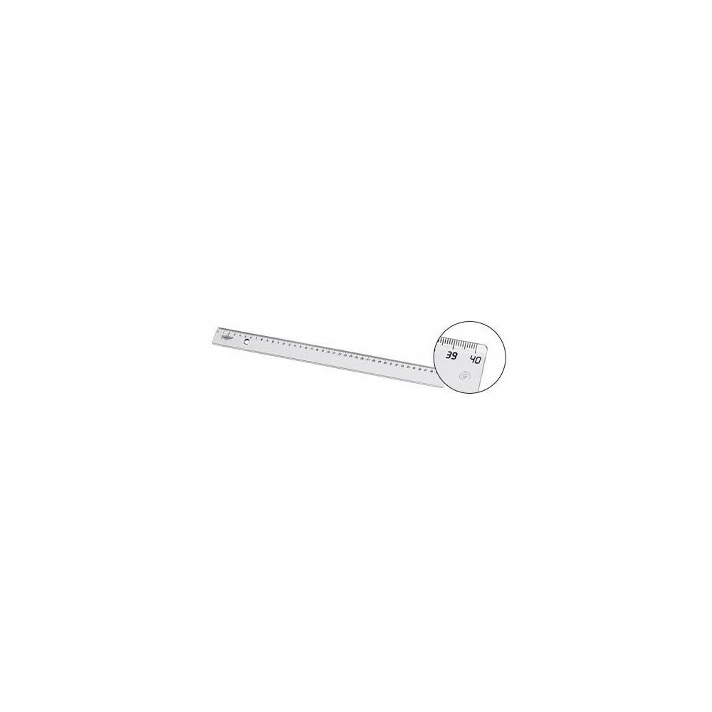 REGLA 40 CM PLASTICA