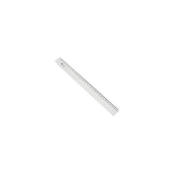REGLA 30 CM PLASTICA