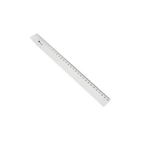 REGLA 30 CM PLASTICA