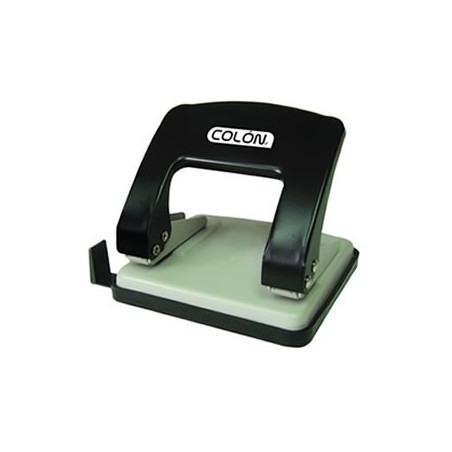 PERFORADOR COLON GRANDE METALICO P-9 PLATA 40 HJS