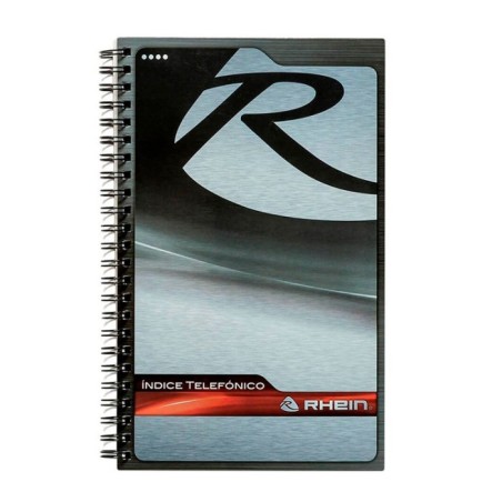 LIBRETA INDICE TELEFONICO RHEIN ESPIRAL 325635i