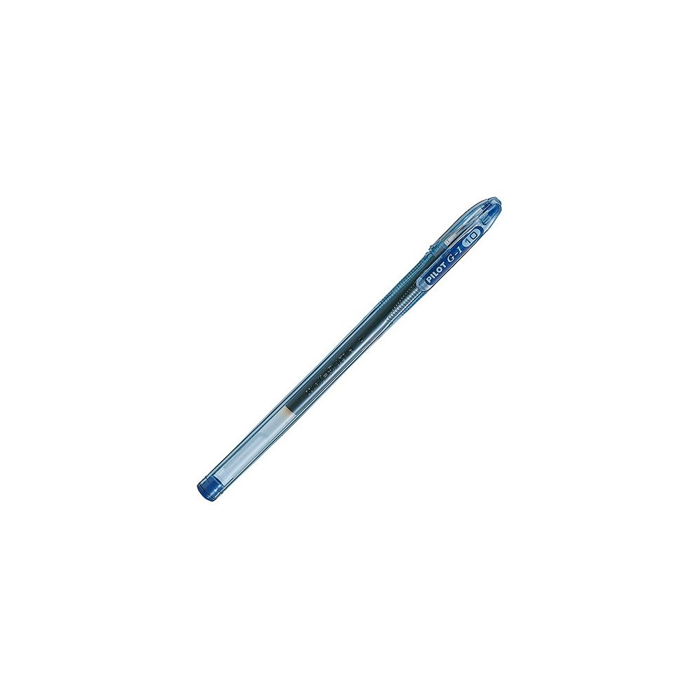 LAPIZ TINTA GEL 1.0 PILOT G-1 AZUL BLG1-10