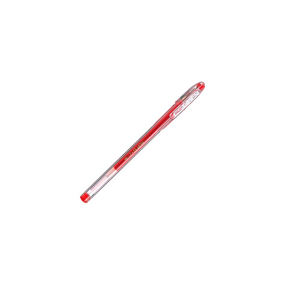 LAPIZ TINTA GEL 0.7 PILOT G-1 ROJO BLG1-7