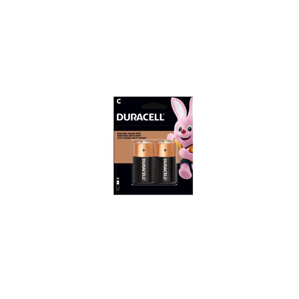 PILAS C DURACELL PACK 2