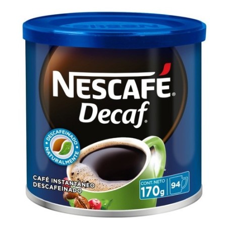 CAFE NESCAFE DESCAFEINADO TARRO 170 GR