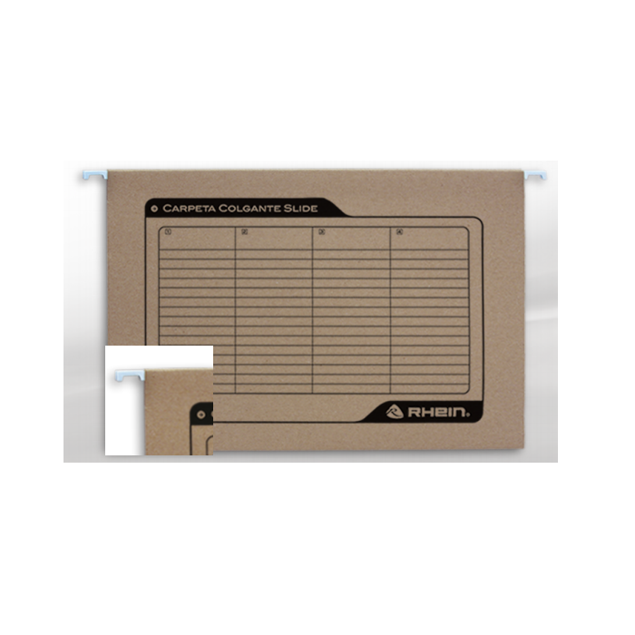 CARPETA COLGANTE METAL BCO...