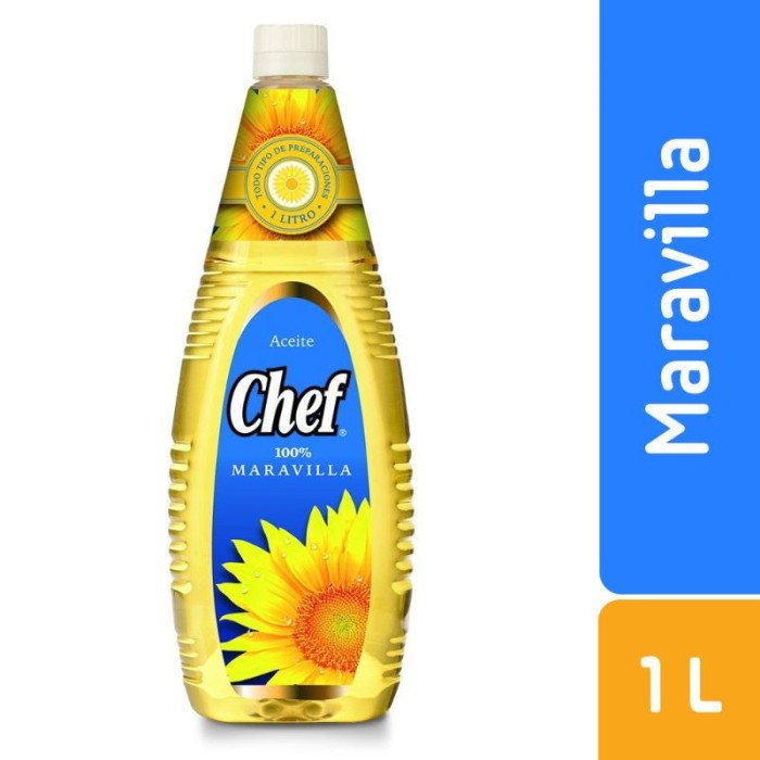 ACEITE 1 LITRO MARAVILLA CHEFi